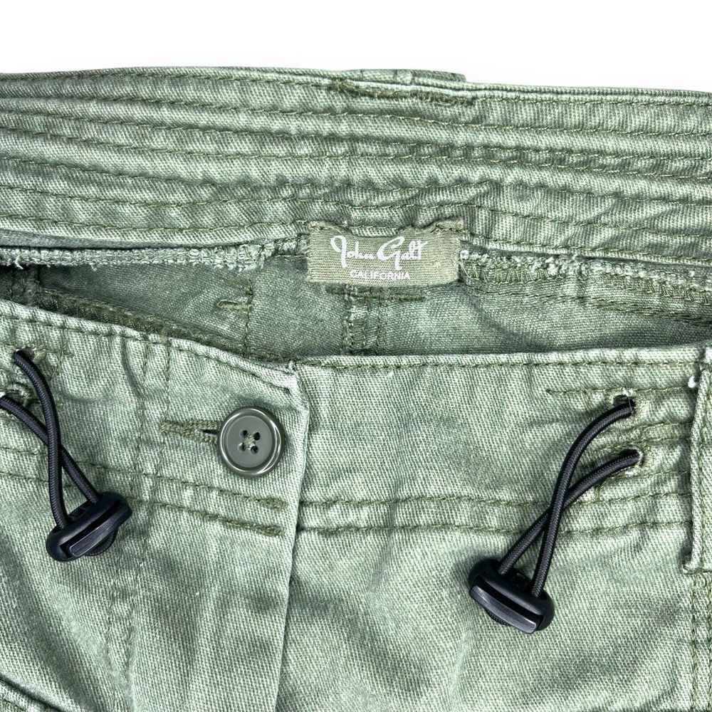 John Galt | Brandy Melville | Kim Cargo Pants | Army Green | Womens Size 6 Jeans - Picture 4 of 8